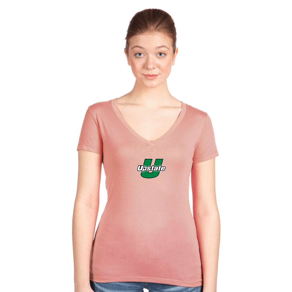 Women's  USC Upstate Spartans Next Level V-Neck T-Shirt
